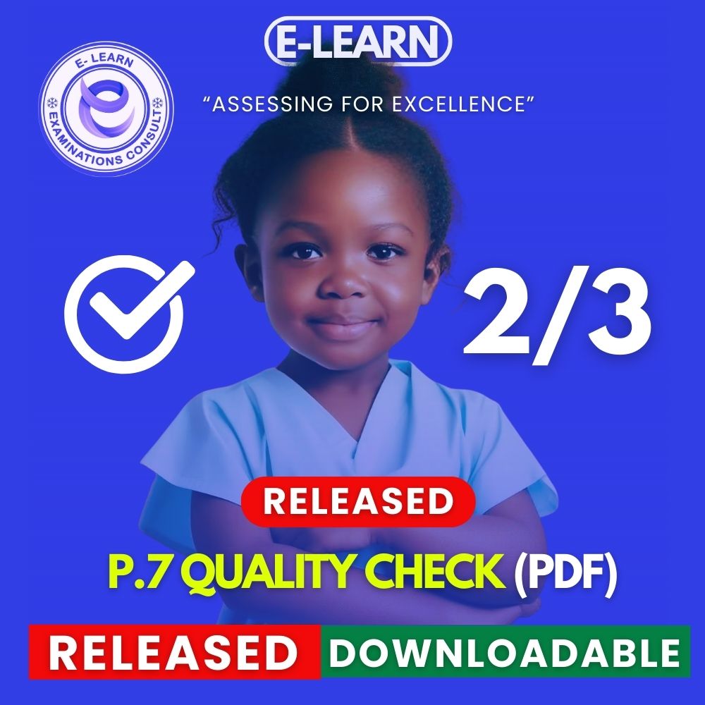 P.7 TERM ONE QUALITY CHECK 2026